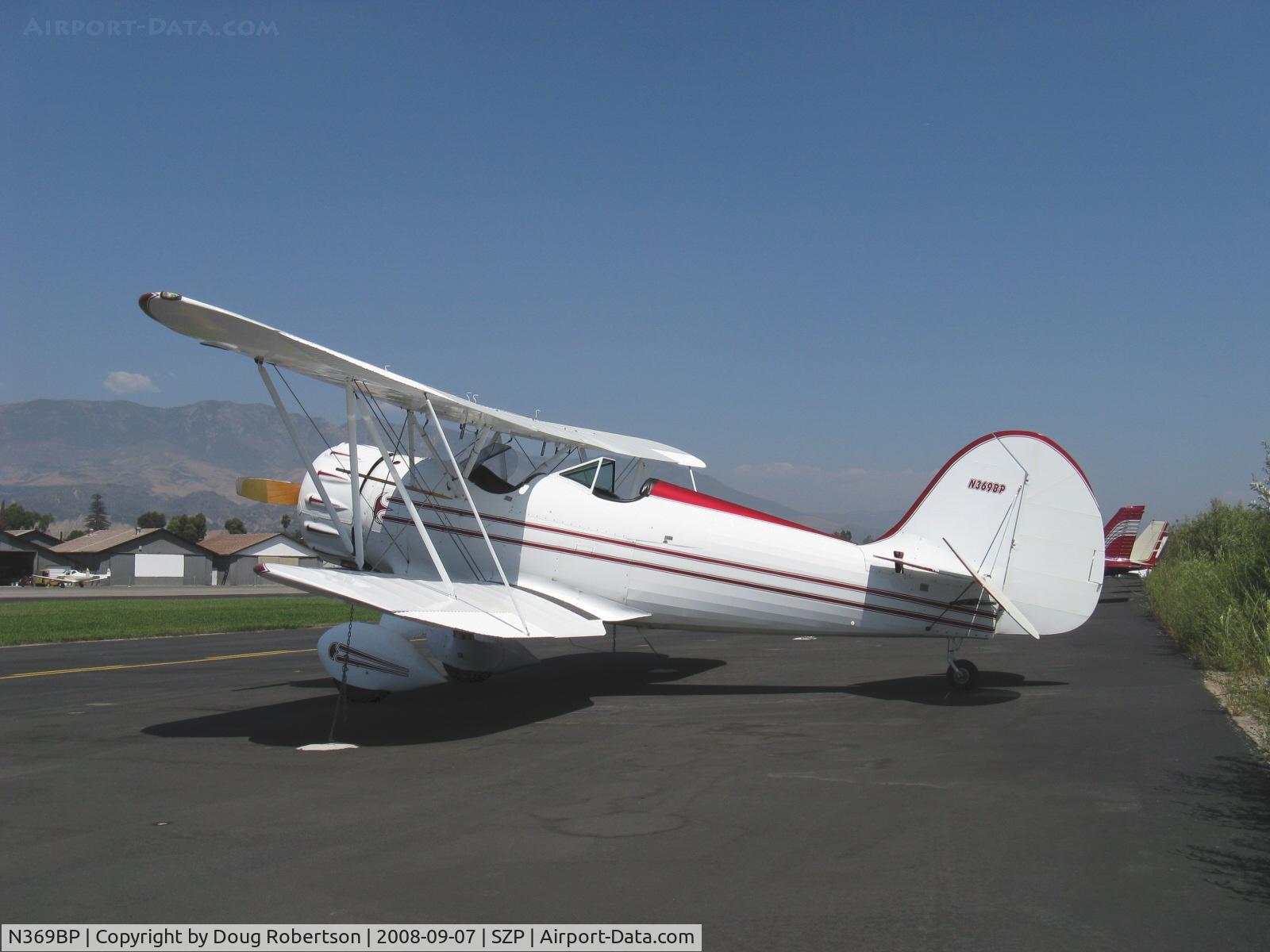 N369BP, 1987 Classic Aircraft Corp WACO YMF C/N F5-005, 1987 Classic Aircraft WACO YMF, Jacobs R755B 275 Hp radial