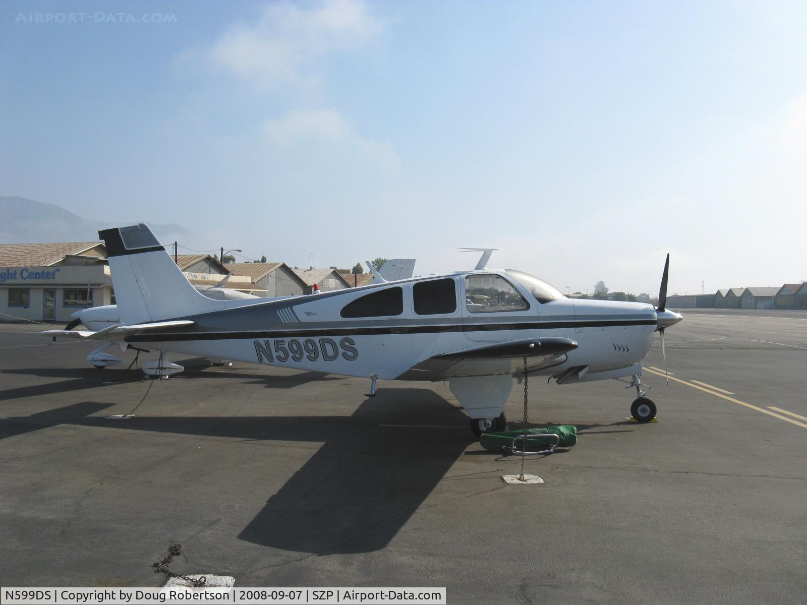 N599DS, 1967 Beech E33A Bonanza C/N CE-182, 1967 Beech E33A BONANZA, Continental IO-520-B 285 Hp