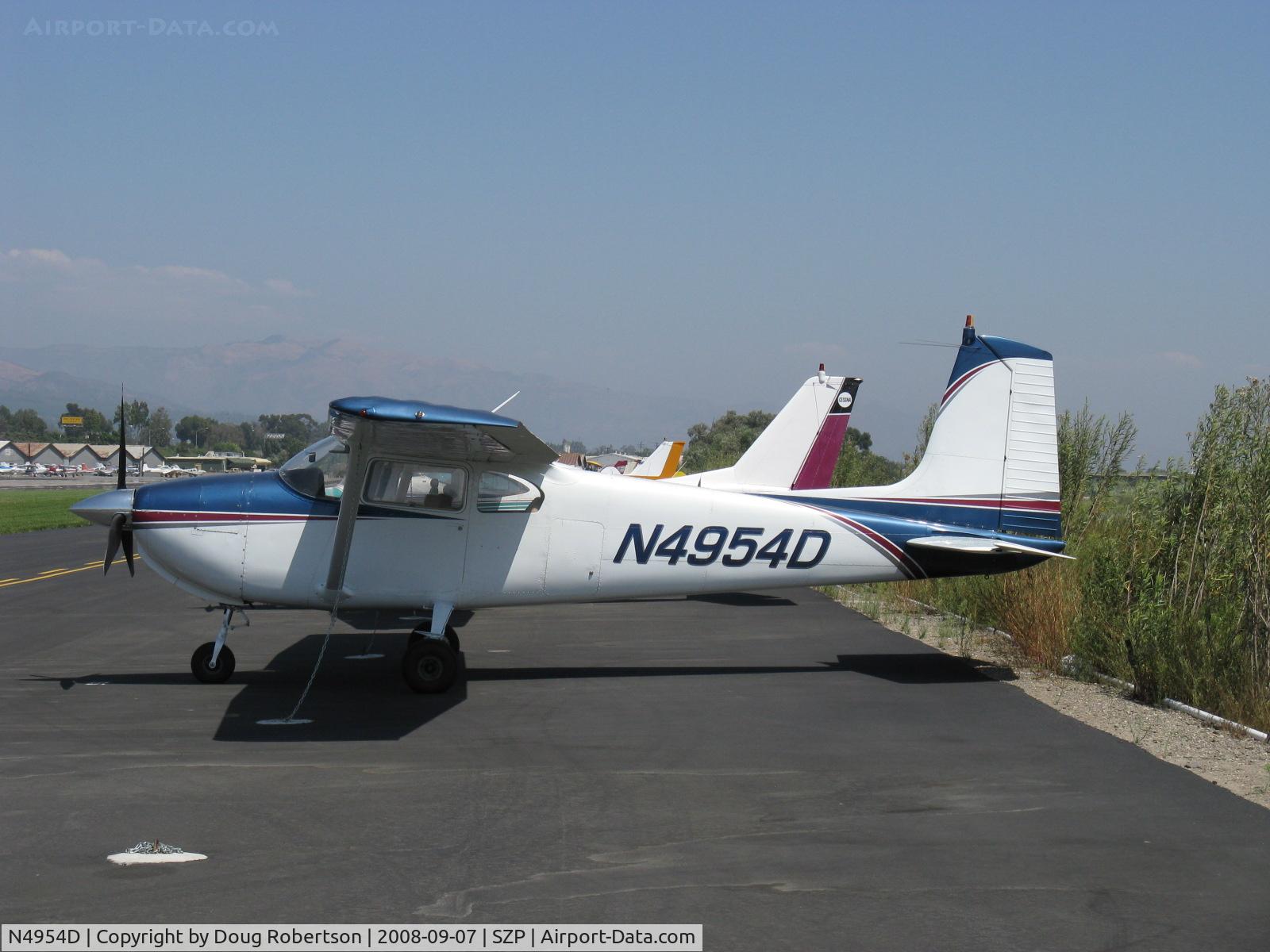 N4954D, 1958 Cessna 182A Skylane C/N 51054, 1958 Cessna 182A SKYLANE, Continental O-470 230 Hp