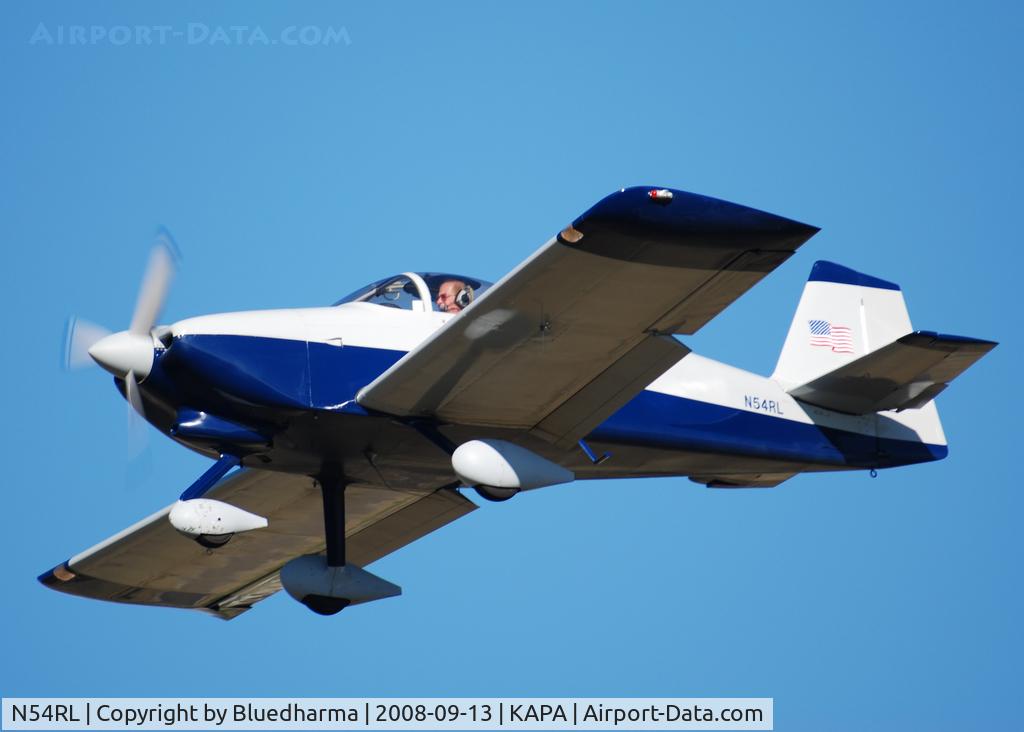 N54RL, 1996 Vans RV-6A C/N 23675, On final approach to 17L.