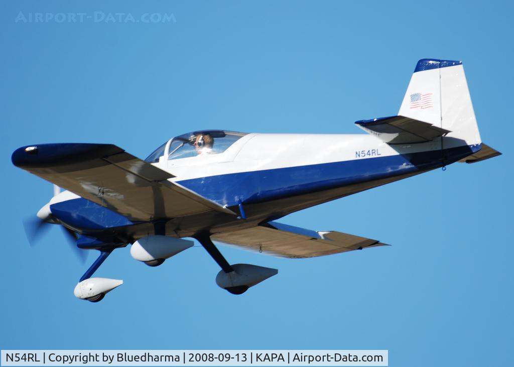 N54RL, 1996 Vans RV-6A C/N 23675, On final approach to 17L.