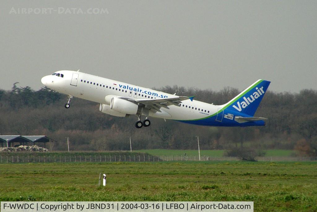 F-WWDC, 2003 Airbus A320-232 C/N 2156, A320-232 N° 2156