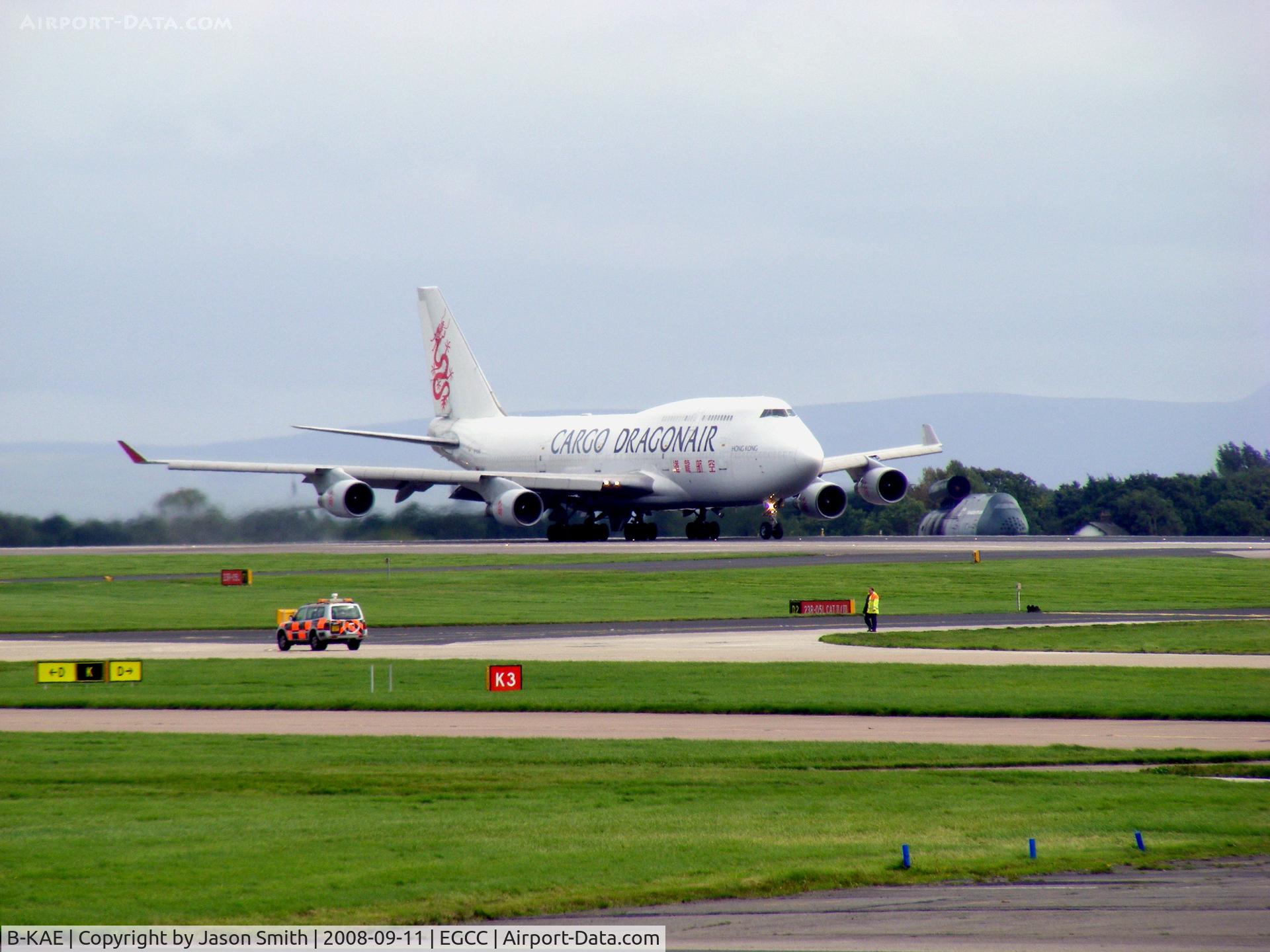B-KAE, 1991 Boeing 747-412/BCF C/N 25068, Manchester Airport, Manchester, England United Kingdom