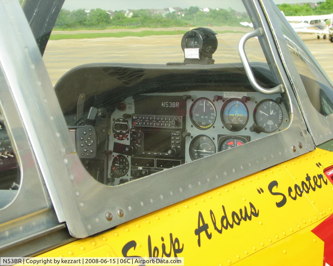 N53BR, 1953 Beech T-34A Mentor Mentor C/N G-152, front seat panel