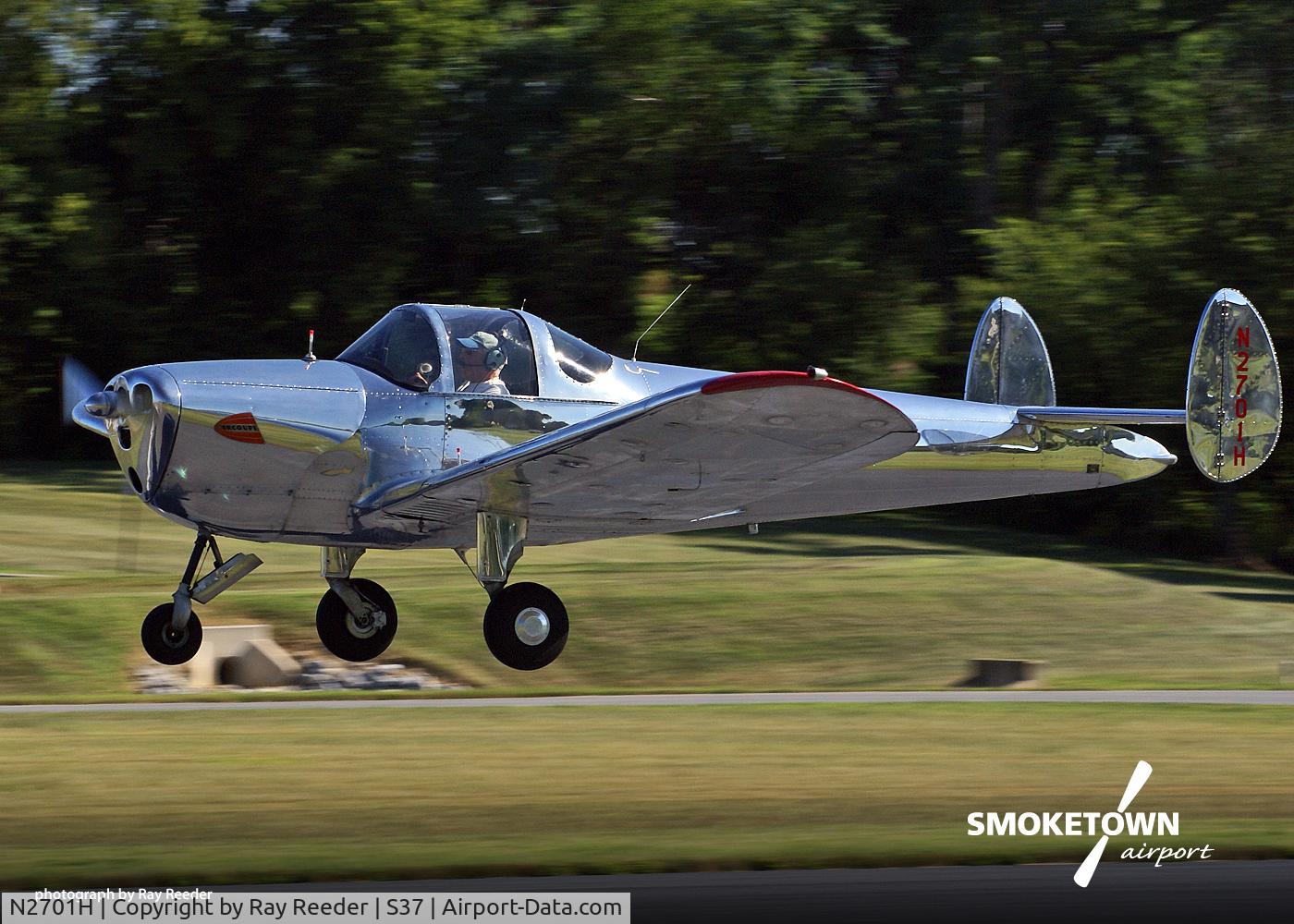 N2701H, 1946 Erco 415C Ercoupe C/N 3326, Smoketown Flyin
