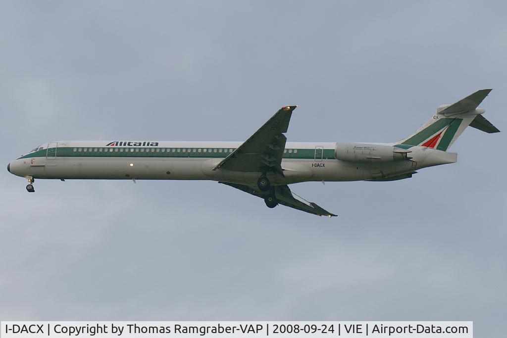 I-DACX, 1991 McDonnell Douglas MD-82 (DC-9-82) C/N 53060/1944, Alitalia MDD MD80