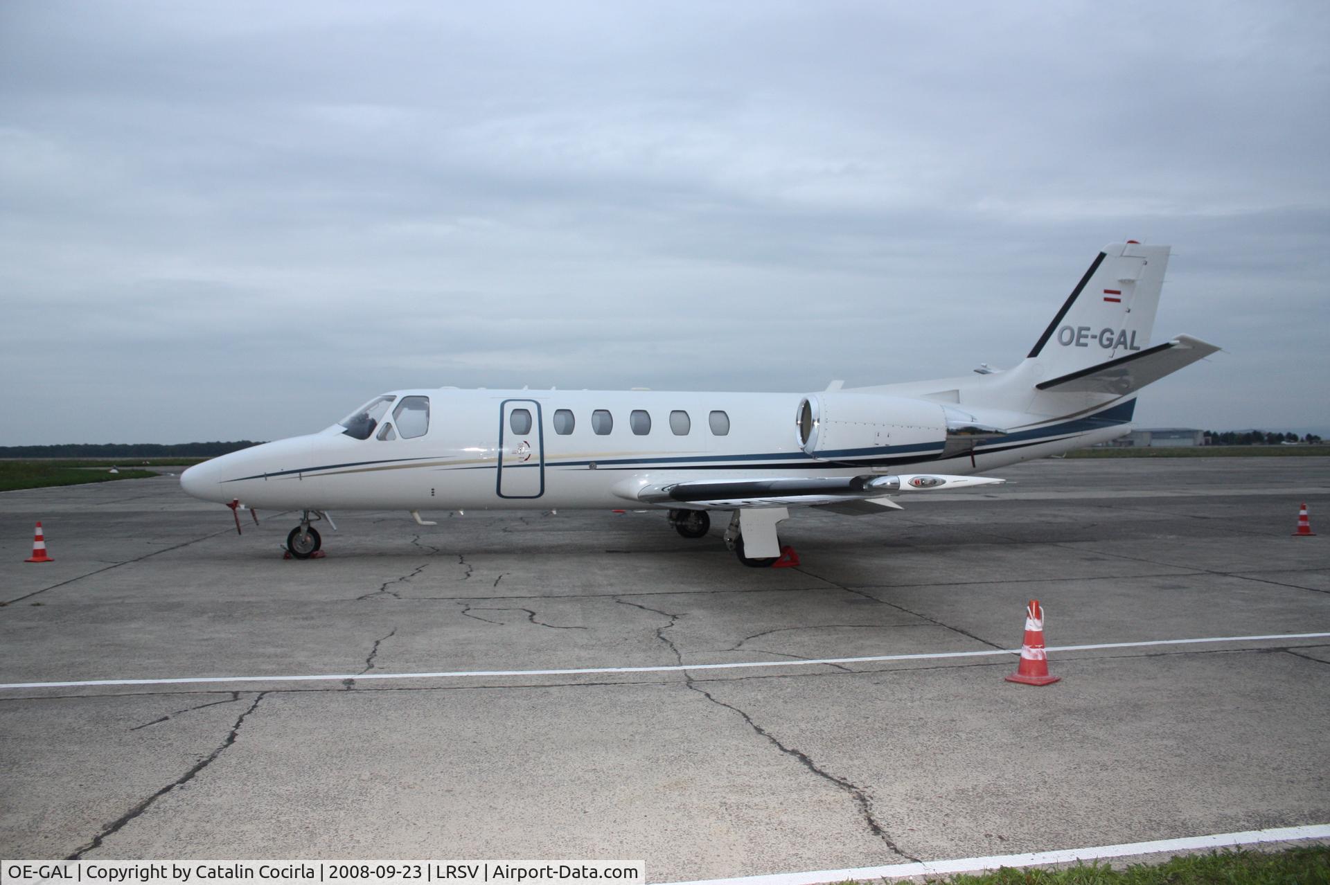 OE-GAL, 2001 Cessna 550 Citation II C/N 550-0974, Overnight in LRSV