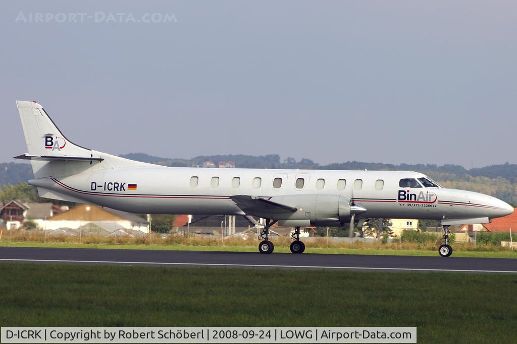 D-ICRK, 1980 Swearingen SA-226TC Metro II C/N TC-333, Cargo flight.