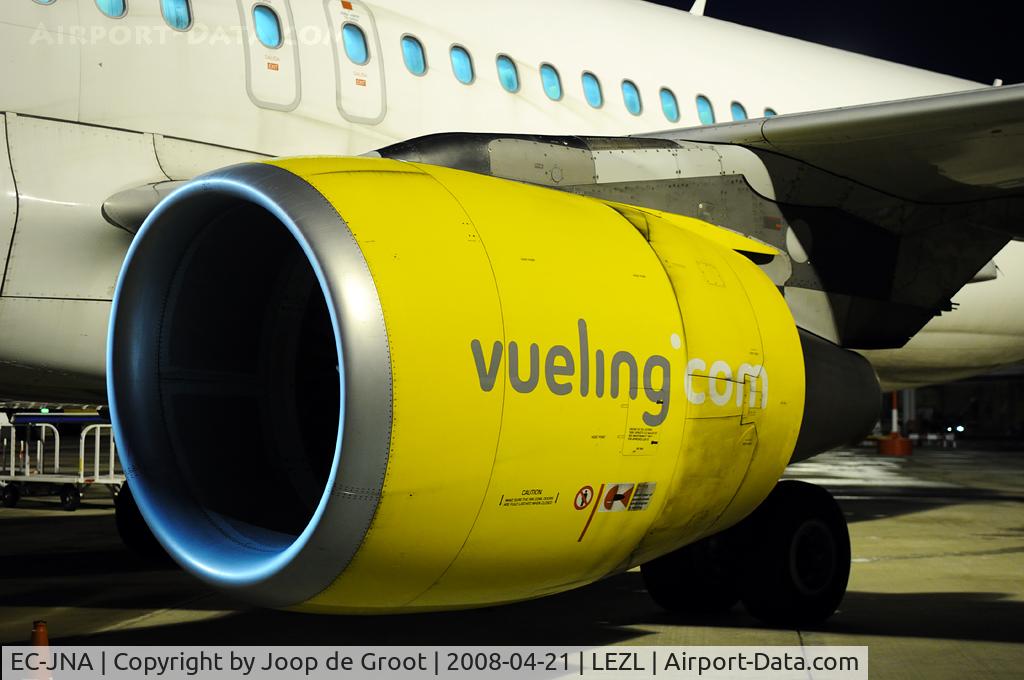 EC-JNA, 2005 Airbus A320-214 C/N 2596, engine of this Airbus A320