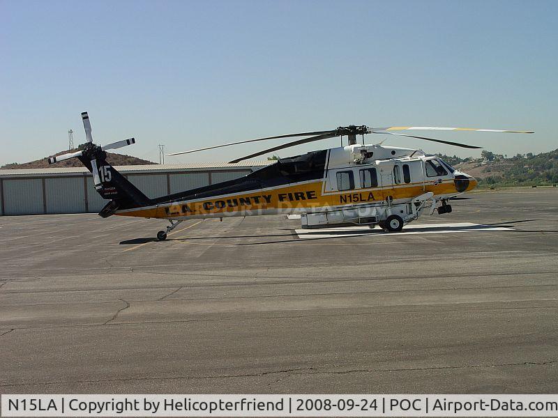 N15LA, 2004 Sikorsky S-70A Firehawk C/N 702846, Copter 15 waiting for a call