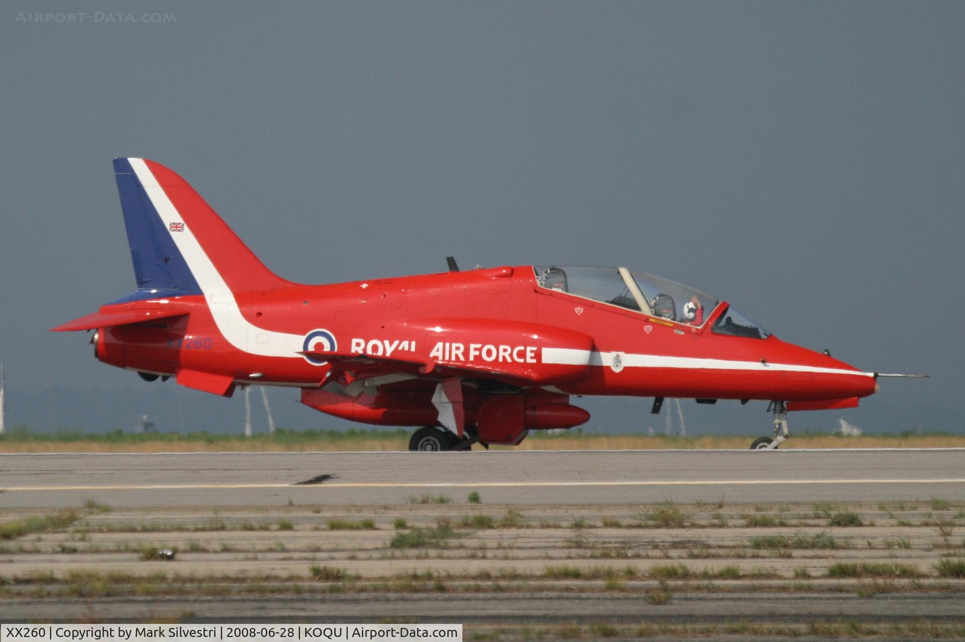 XX260, 1978 Hawker Siddeley Hawk T.1A C/N 096/312096, Quonset Point, RI 2008