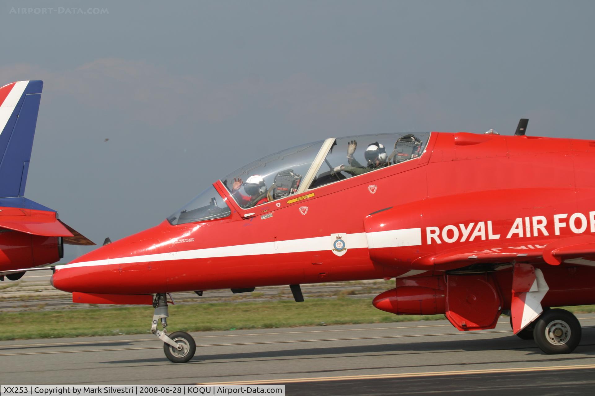 XX253, 1978 Hawker Siddeley Hawk T.1A C/N 089/312089, Quonset Point, RI 2008