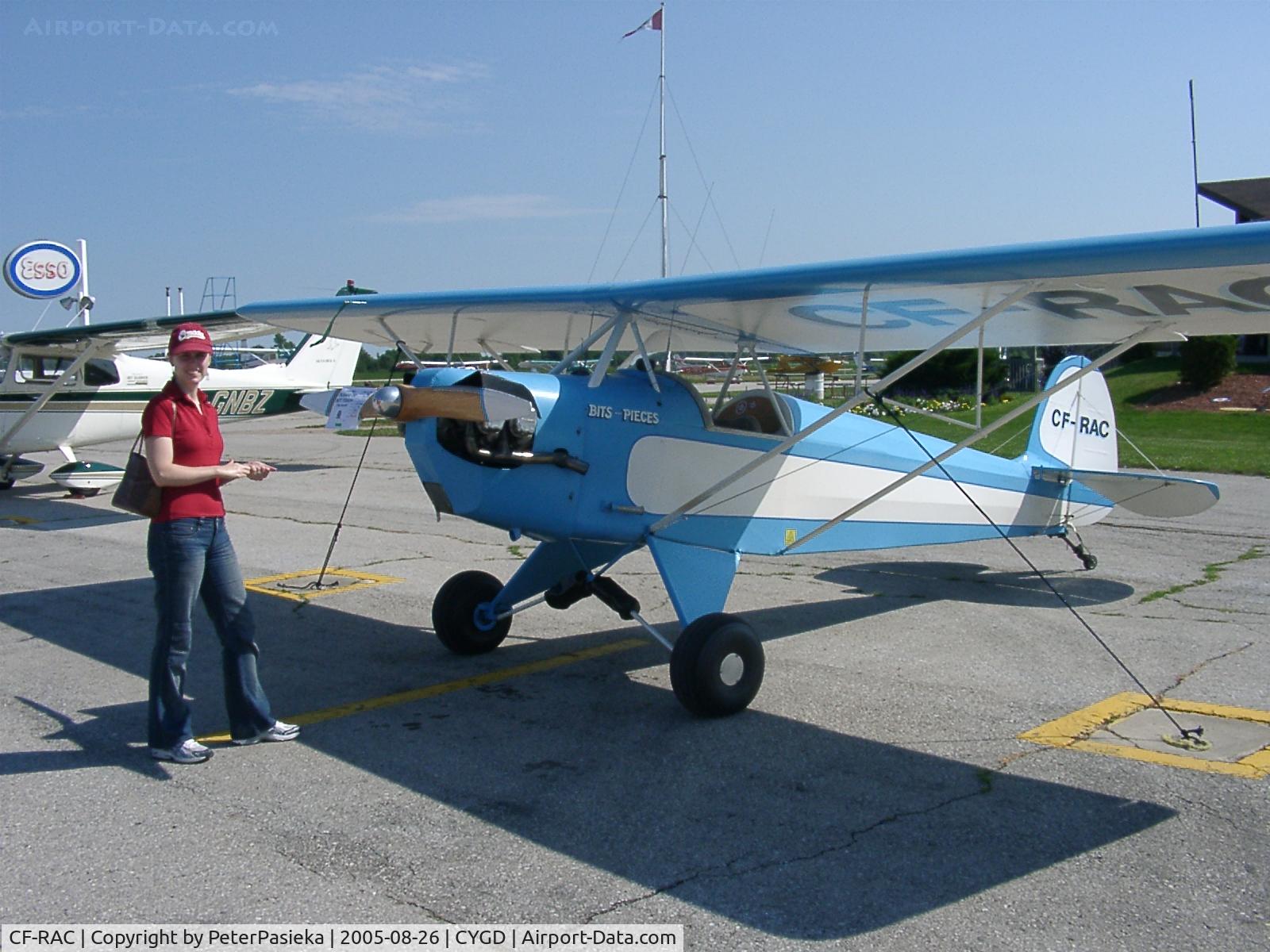 CF-RAC, 1958 Corben Baby Ace C/N 4-3858, @ Goderich Airport, ON Canada