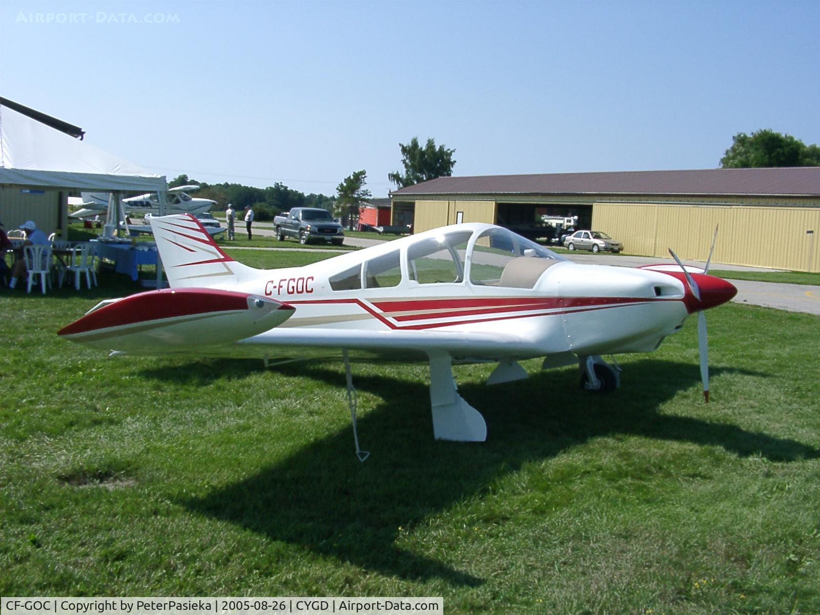 CF-GOC, 1973 Cavalier SA102.5 C/N TRI6872, Cavalier @ Goderich Airport, ON Canada
