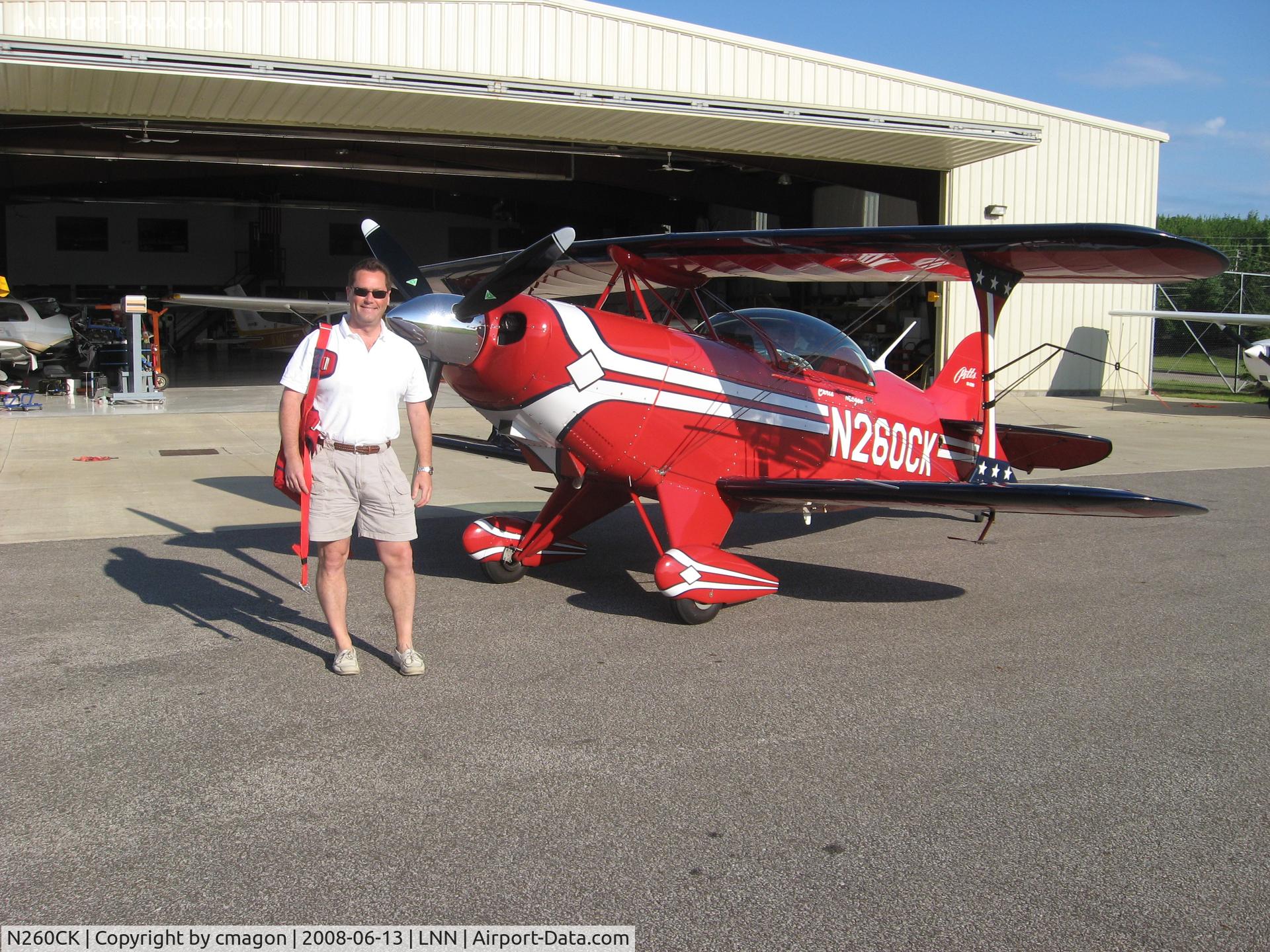N260CK, 1991 Aviat Pitts S-2B Special C/N 5225, Owner/Pilot-Christopher Magon