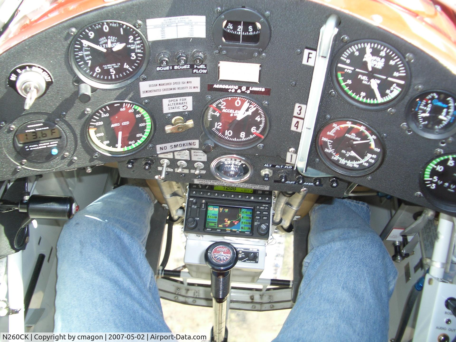 N260CK, 1991 Aviat Pitts S-2B Special C/N 5225, Cruise flight