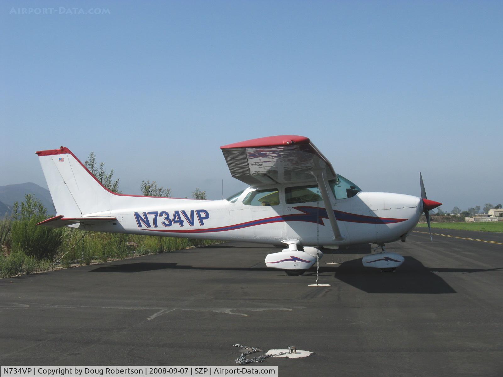 N734VP, 1977 Cessna 172N C/N 17269151, 1977 Cessna 172N, Lycoming O-320-H2AD 160 Hp