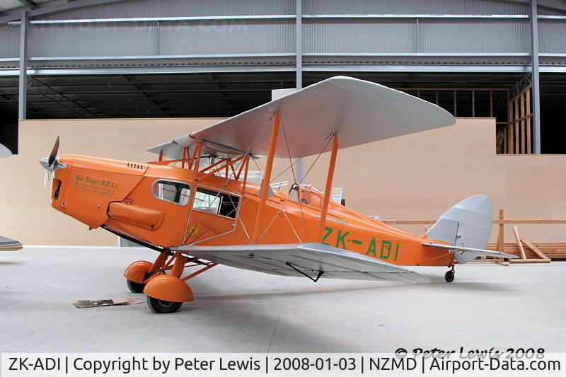 ZK-ADI, 1934 De Havilland DH-83C Fox Moth C/N 4097, Croydon Aviation