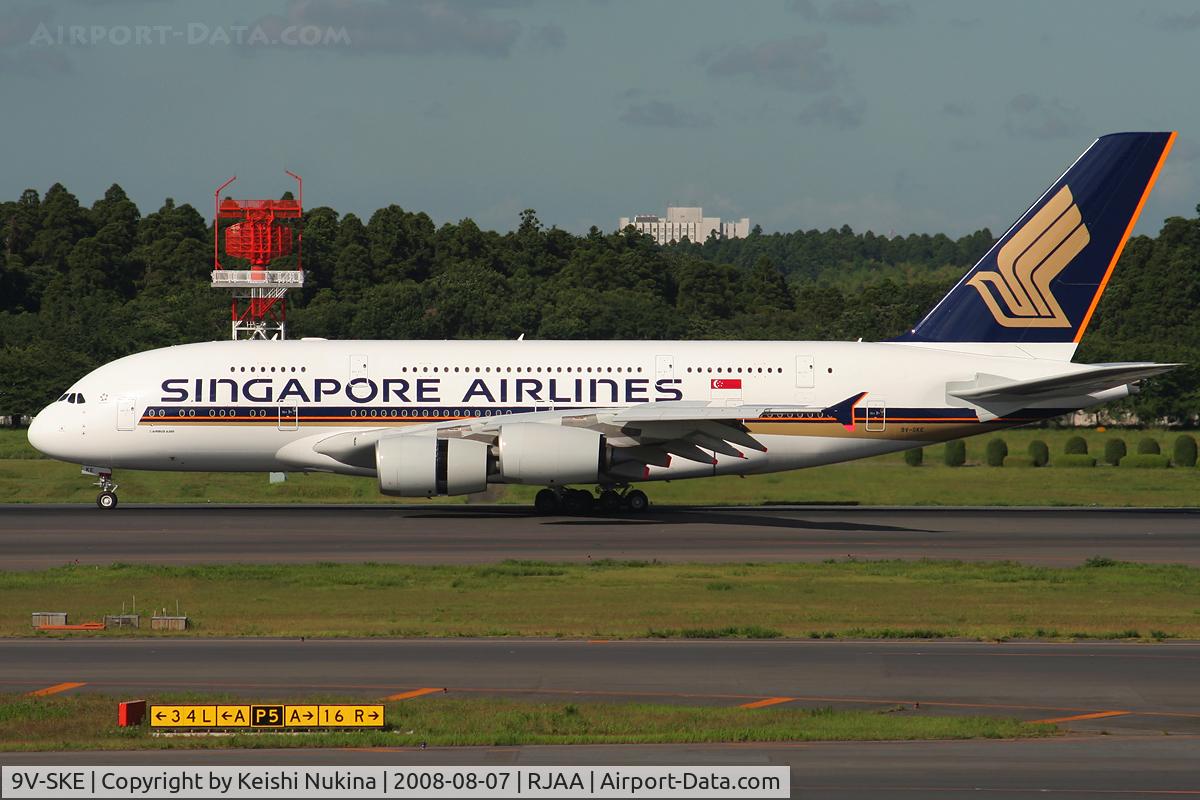 9V-SKE, 2007 Airbus A380-841 C/N 010,  