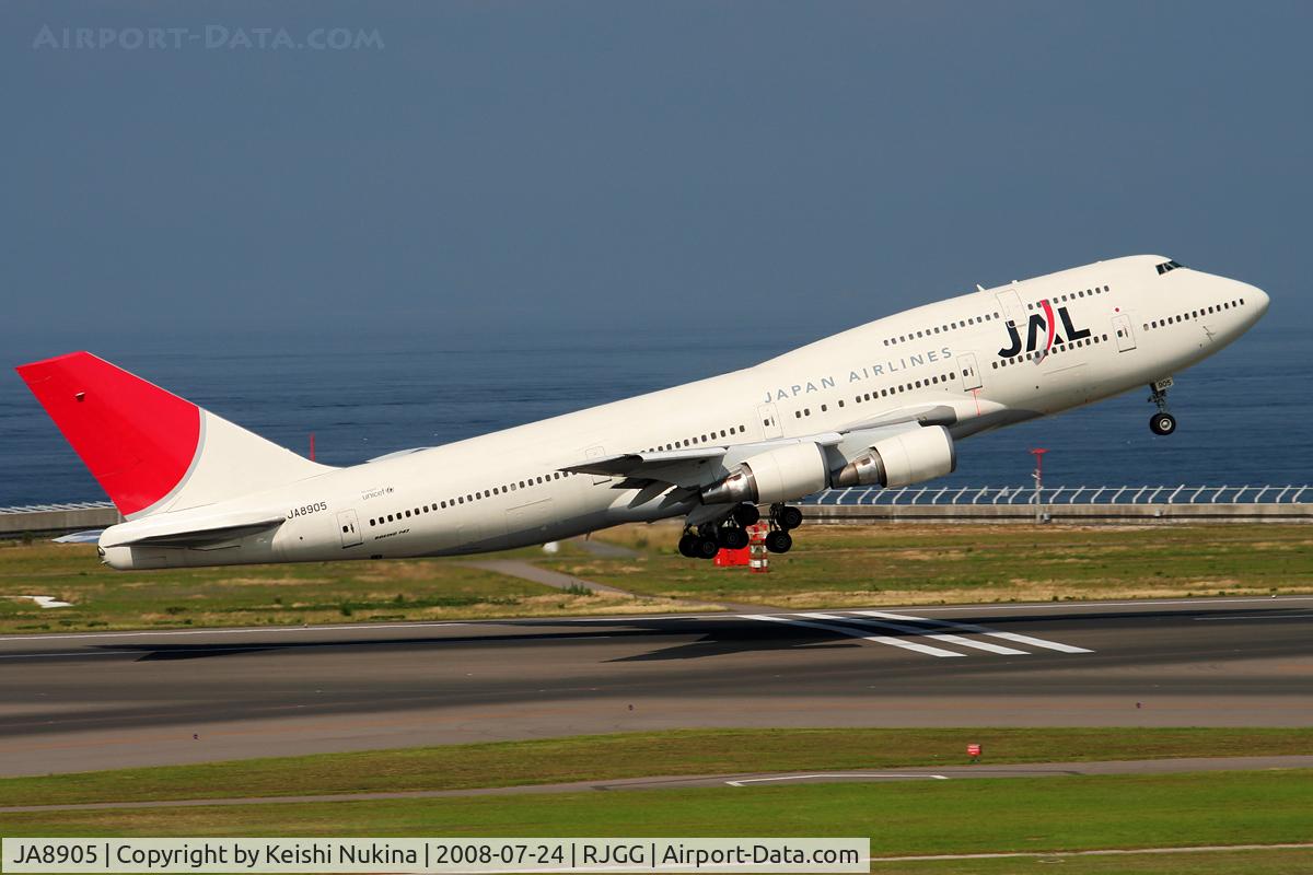 JA8905, 1992 Boeing 747-446D C/N 26349,  