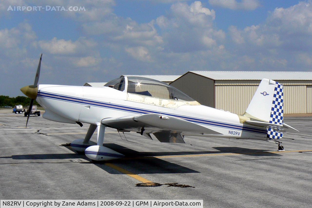 N82RV, 1999 Vans RV-8 C/N 80308, At Grand Prairie Municipal