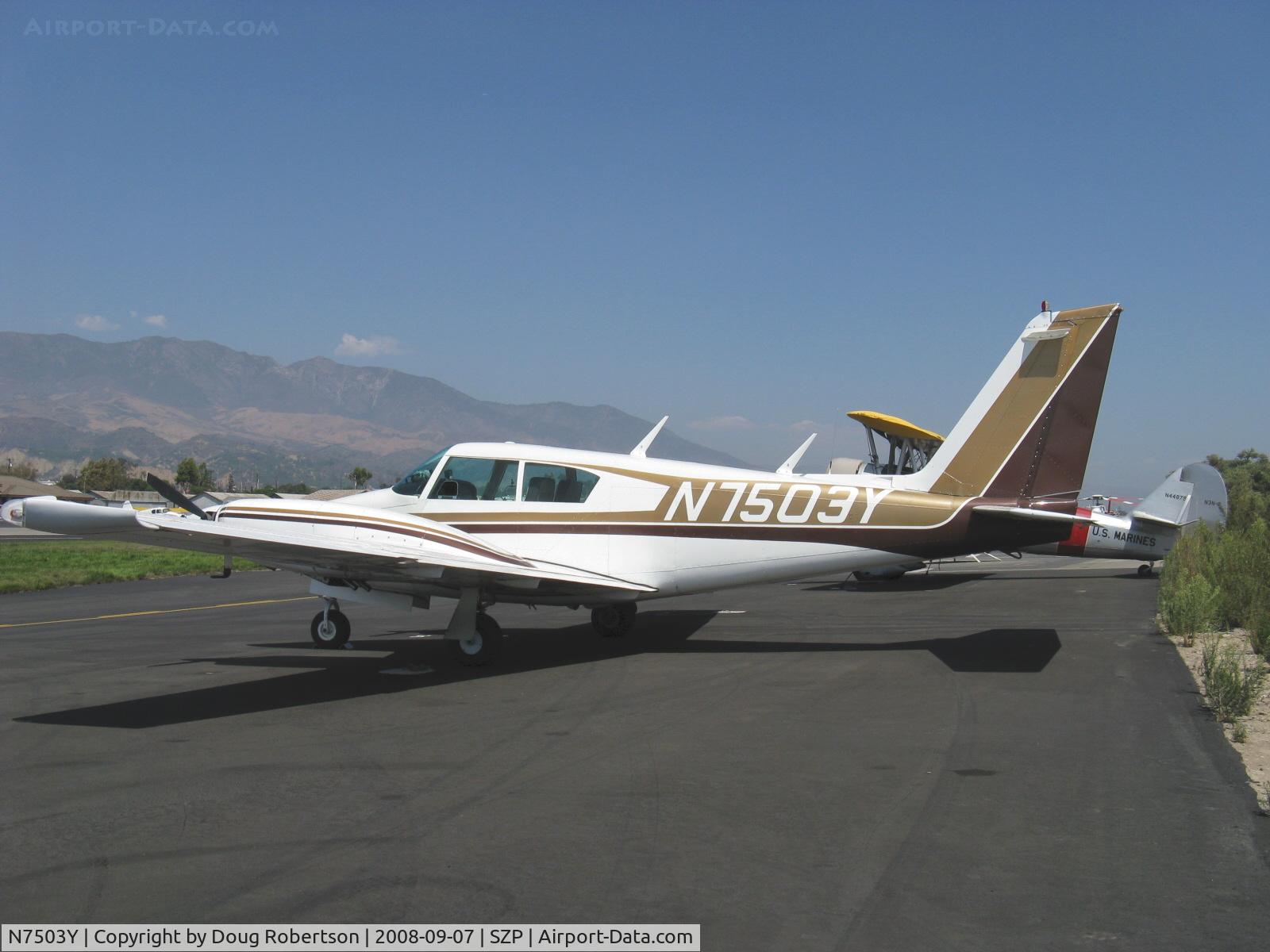 N7503Y, 1964 Piper PA-30 Twin Comanche C/N 30-565, 1964 Piper PA-30 TWIN COMANCHE, two Lycoming IO-320s 160 Hp each