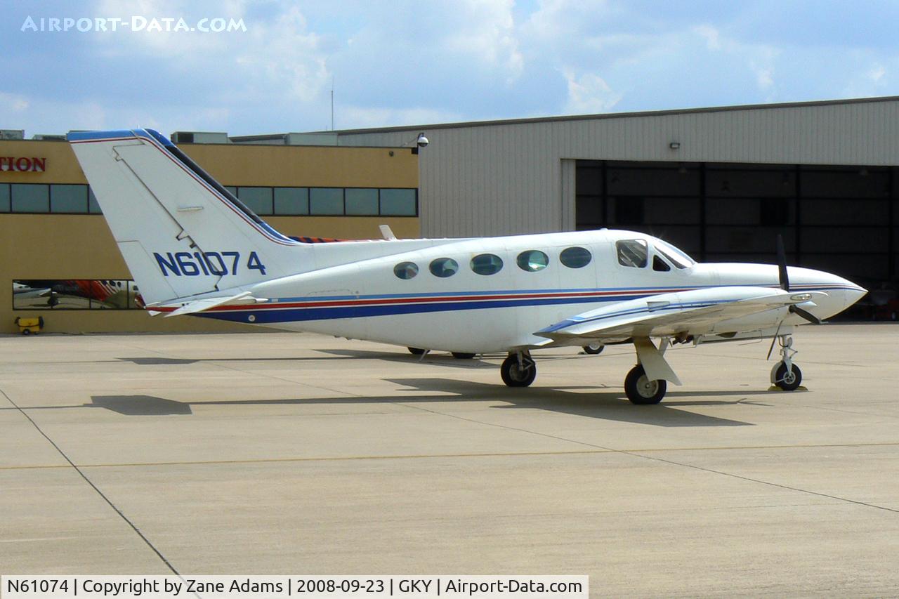 N61074, 1978 Cessna 414A Chancellor C/N 414A0104, At Arlington Municipal