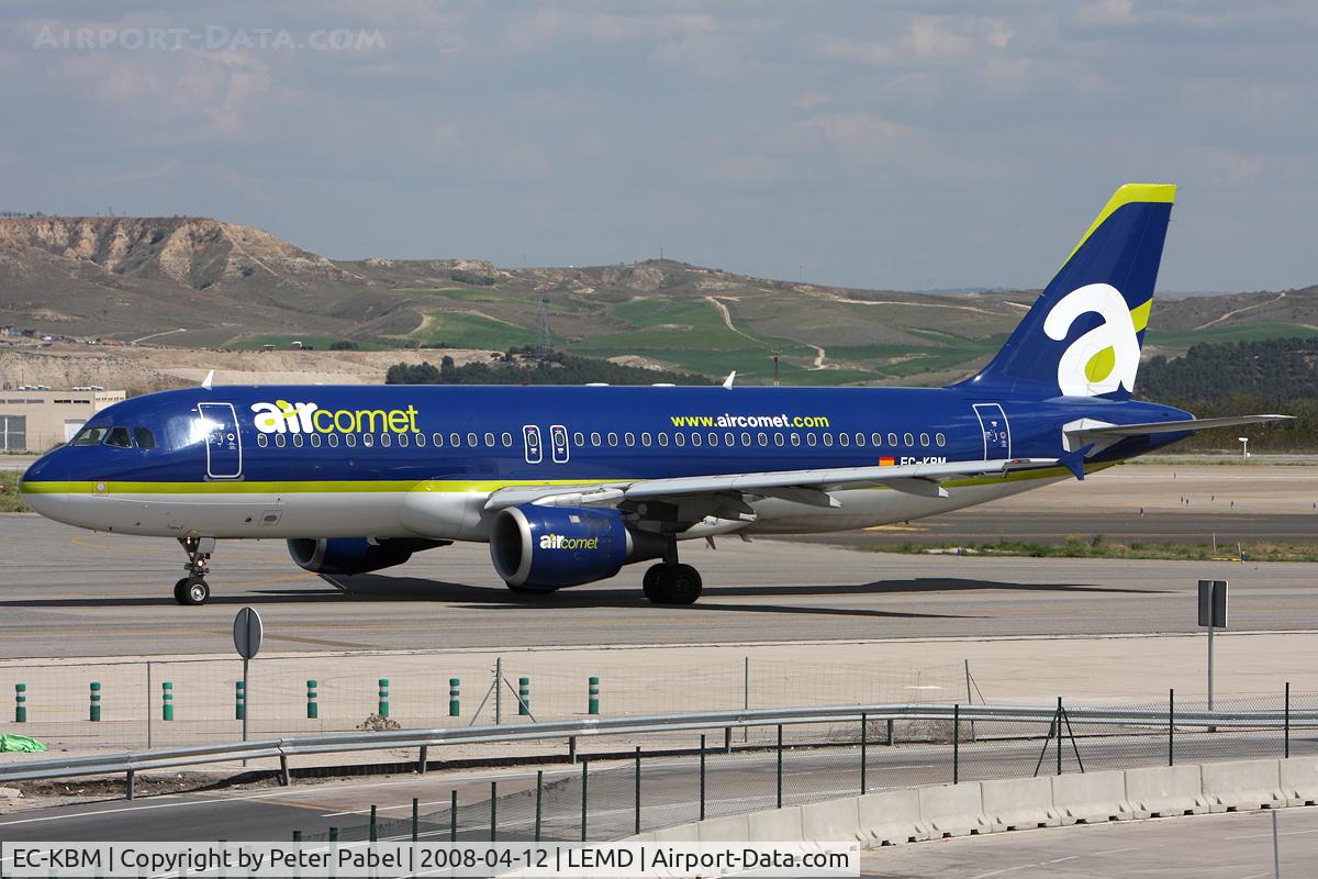 EC-KBM, 1992 Airbus A320-211 C/N 426, MAD Spotter Trip