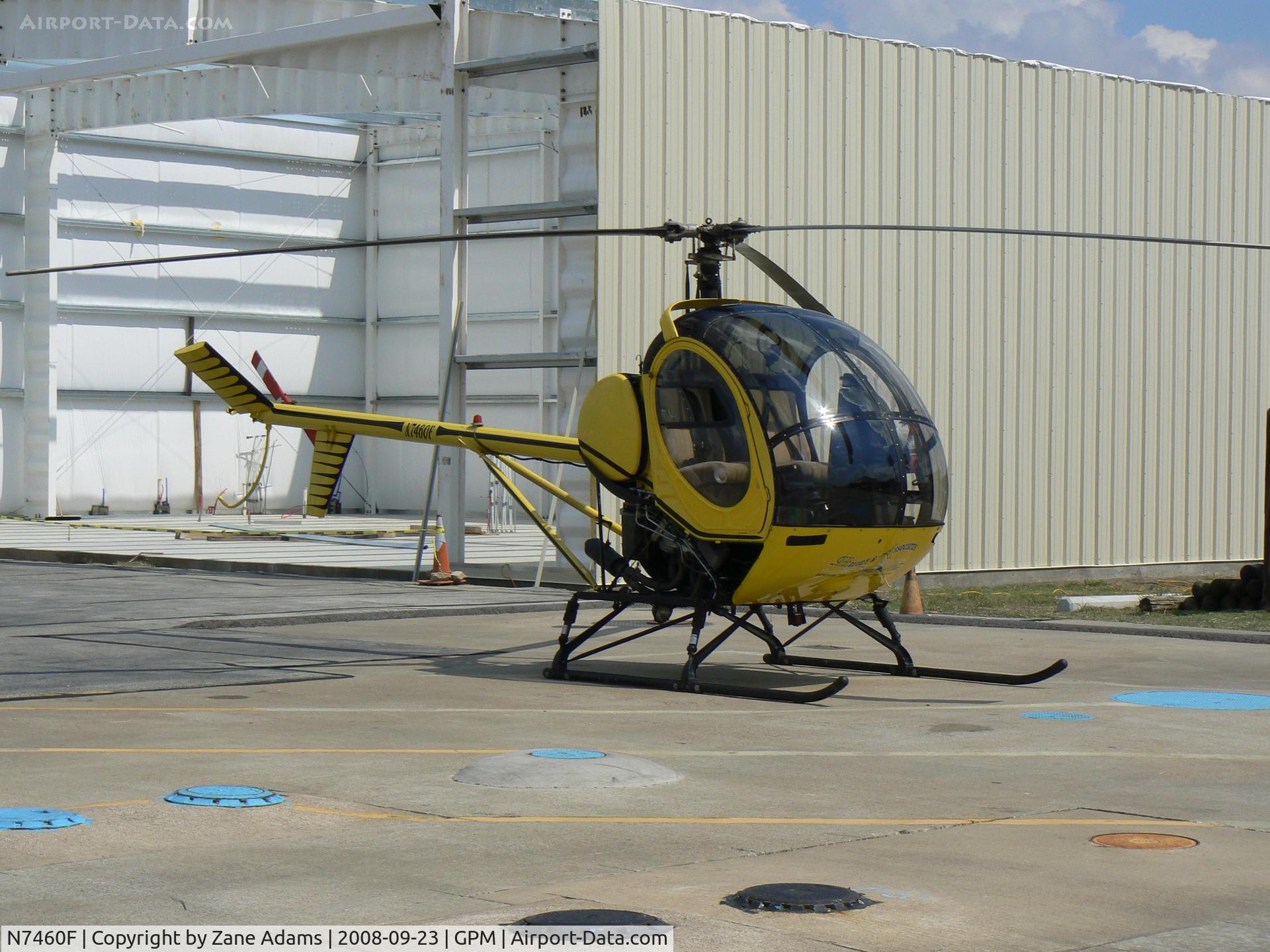 N7460F, Hughes 269C C/N 860531, At Grand Prairie Municipal
