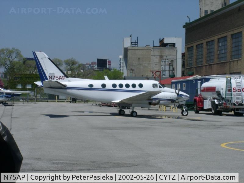 N75AP, 1978 Beech B100 King Air C/N BE-57, @ City Centre Airport