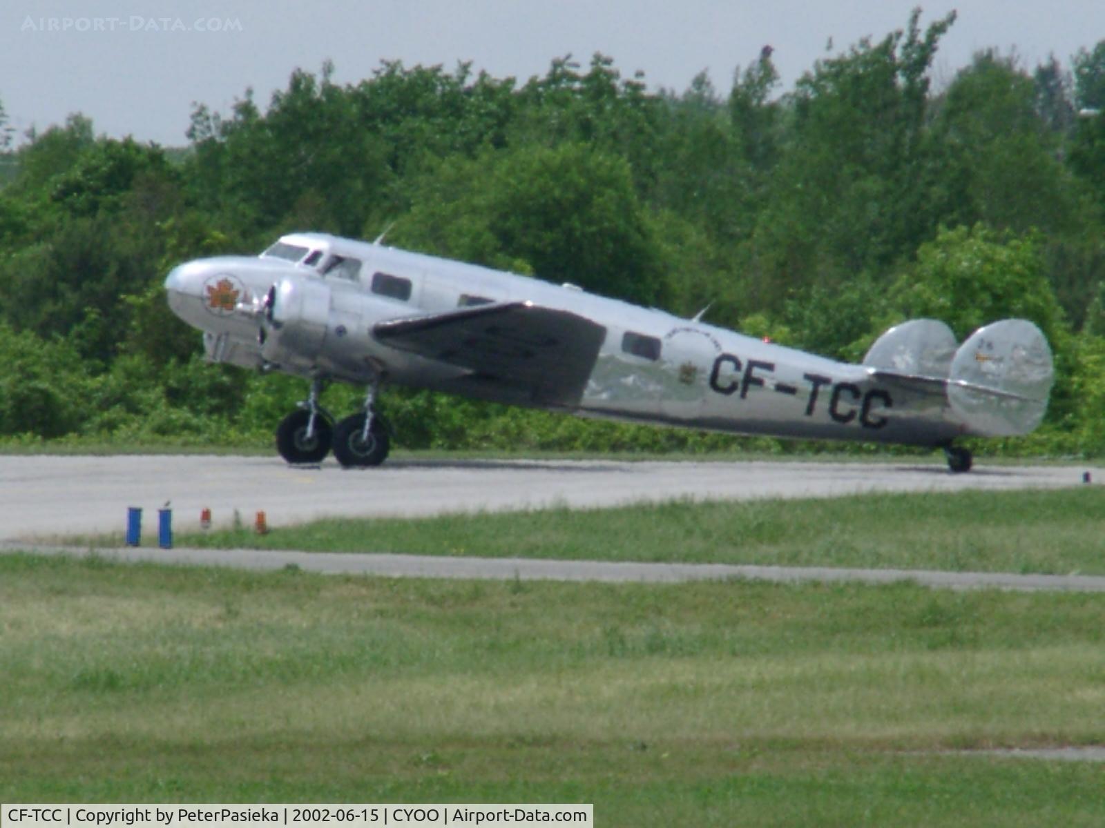 CF-TCC, 1937 Lockheed 10A Electra C/N 1116, @ Oshawa Airport