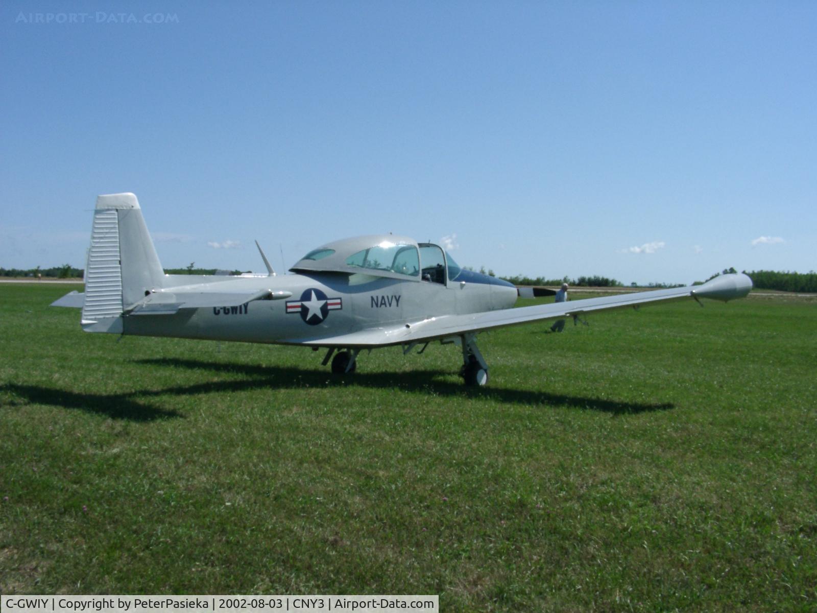 C-GWIY, 1948 Ryan Navion C/N NAV-4-1589, @ Collingwood Airport, ON
