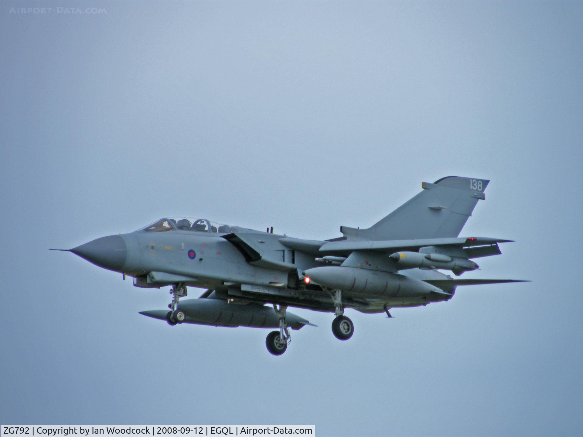 ZG792, 1992 Panavia Tornado GR.4 C/N 914/BS191/3455, Panavia Tornado GR4/Lossiemouth Wing,at RAF Leuchars