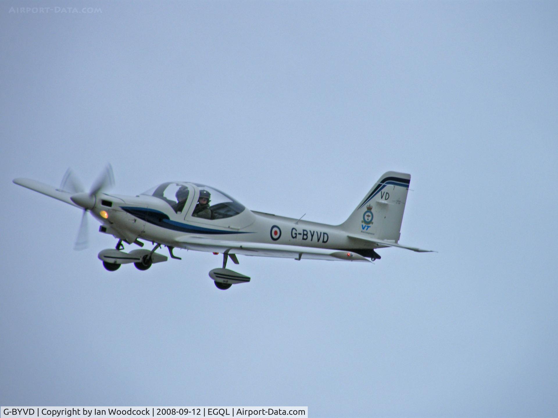 G-BYVD, 2000 Grob G-115E Tutor T1 C/N 82114/E, Grob 115E/Landing,RAF Leuchars