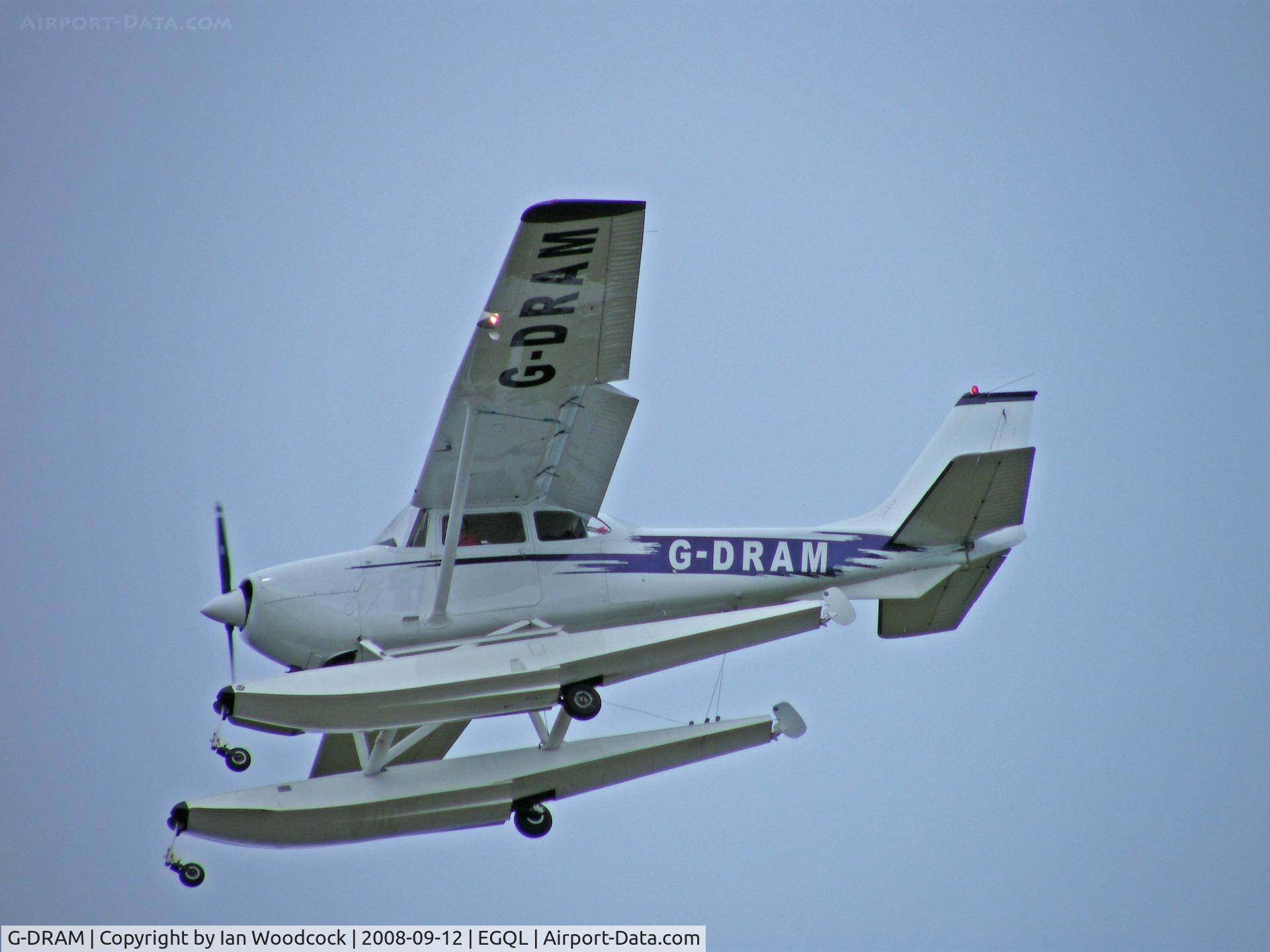 G-DRAM, 1968 Reims FR172F Reims Rocket C/N 0102, Reims-Cessna F.172F/Landing,RAF Leuchars