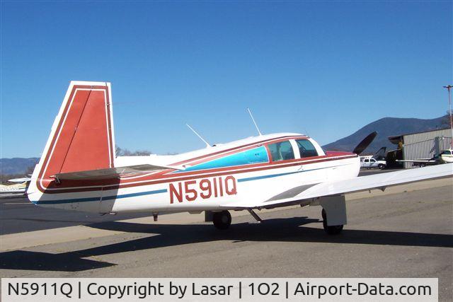 N5911Q, 1965 Mooney M20C Ranger C/N 3164, Typical C Model in mostly-original form