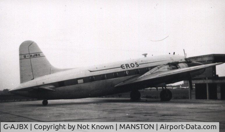 G-AJBX, Vickers 629 Viking 1B C/N 249, Vickers Viking Eros Airlines