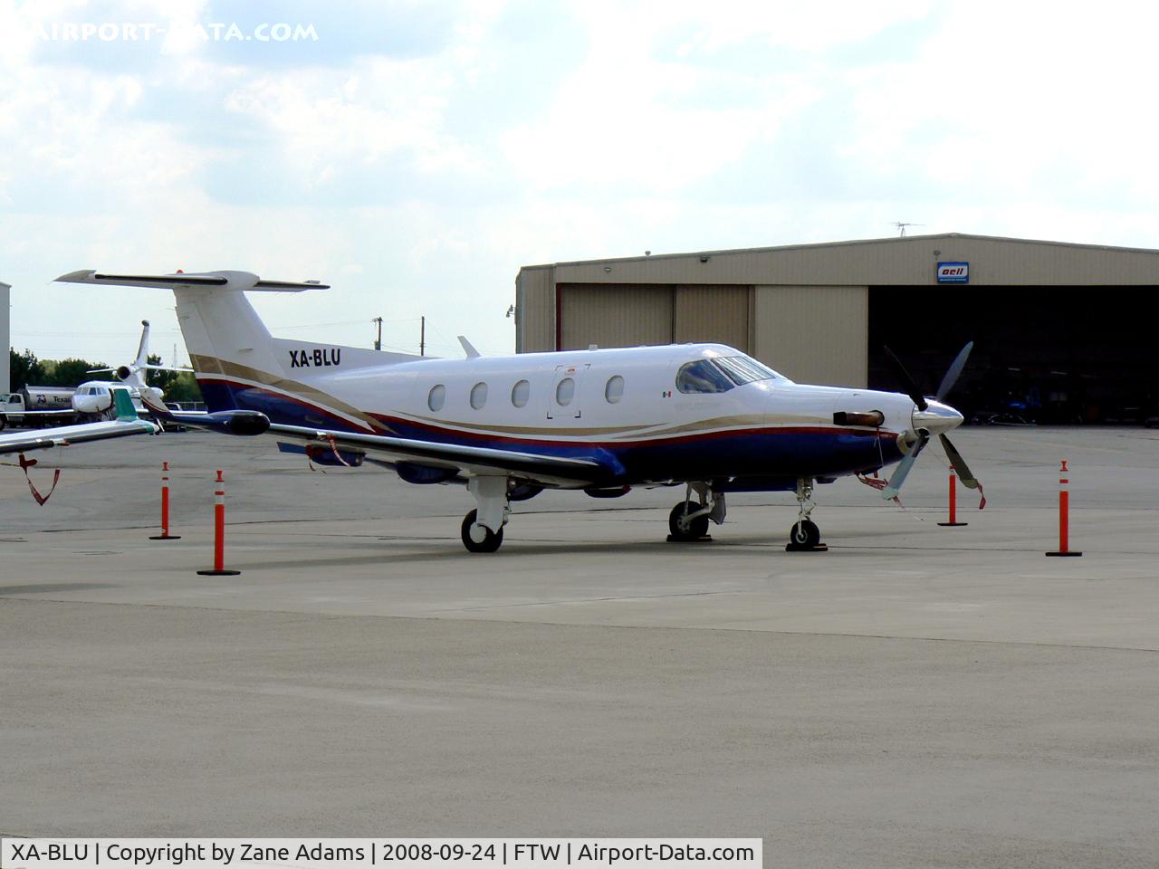 XA-BLU, 2003 Pilatus PC-12/45 C/N 481, At Meacham Field