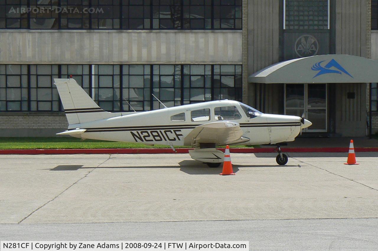 N281CF, 1977 Piper PA-28-161 C/N 28-7816111, At Meacham Field