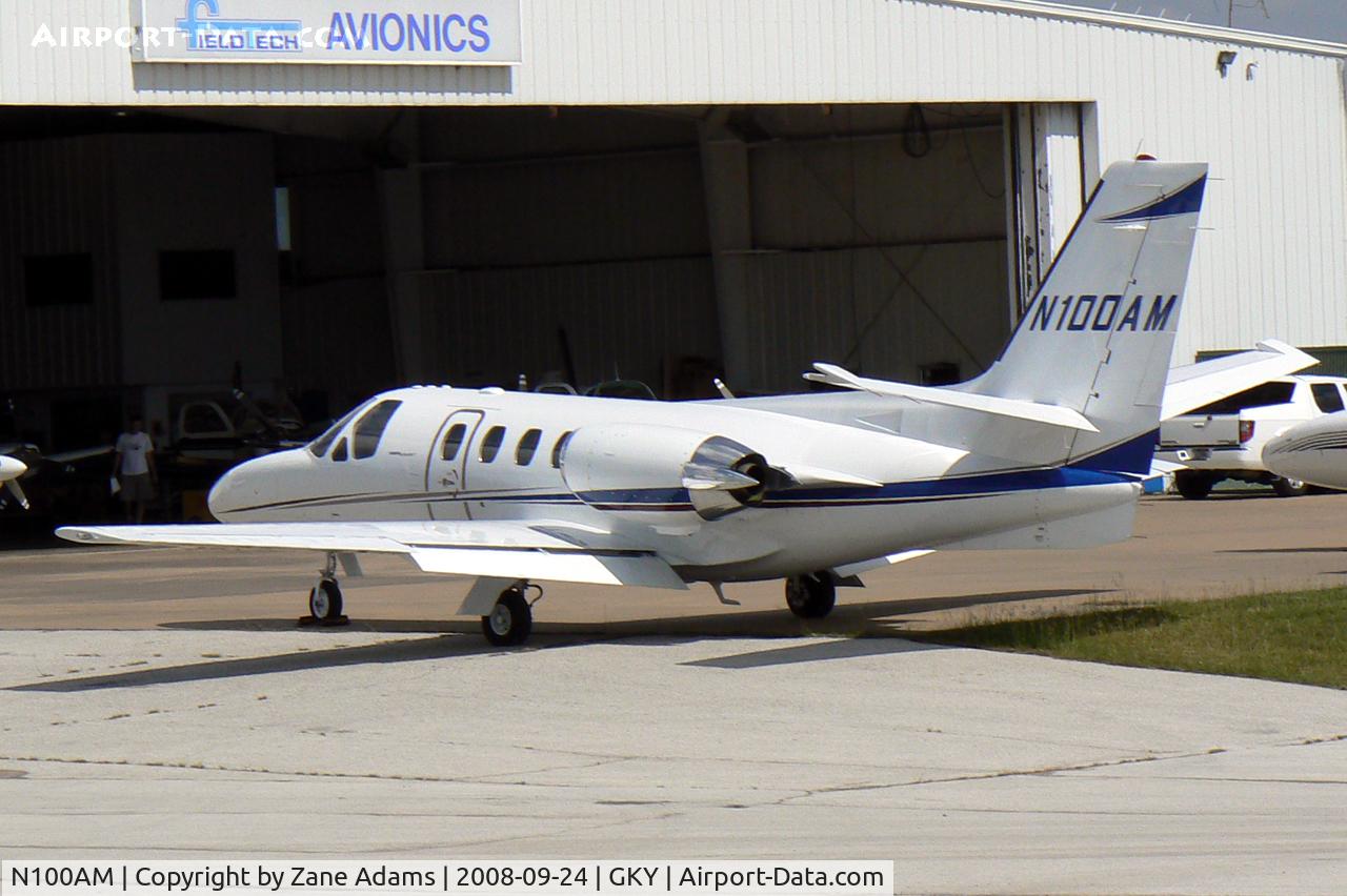 N100AM, 1975 Cessna 500 Citation I C/N 500-0305, At Arlington Municipal