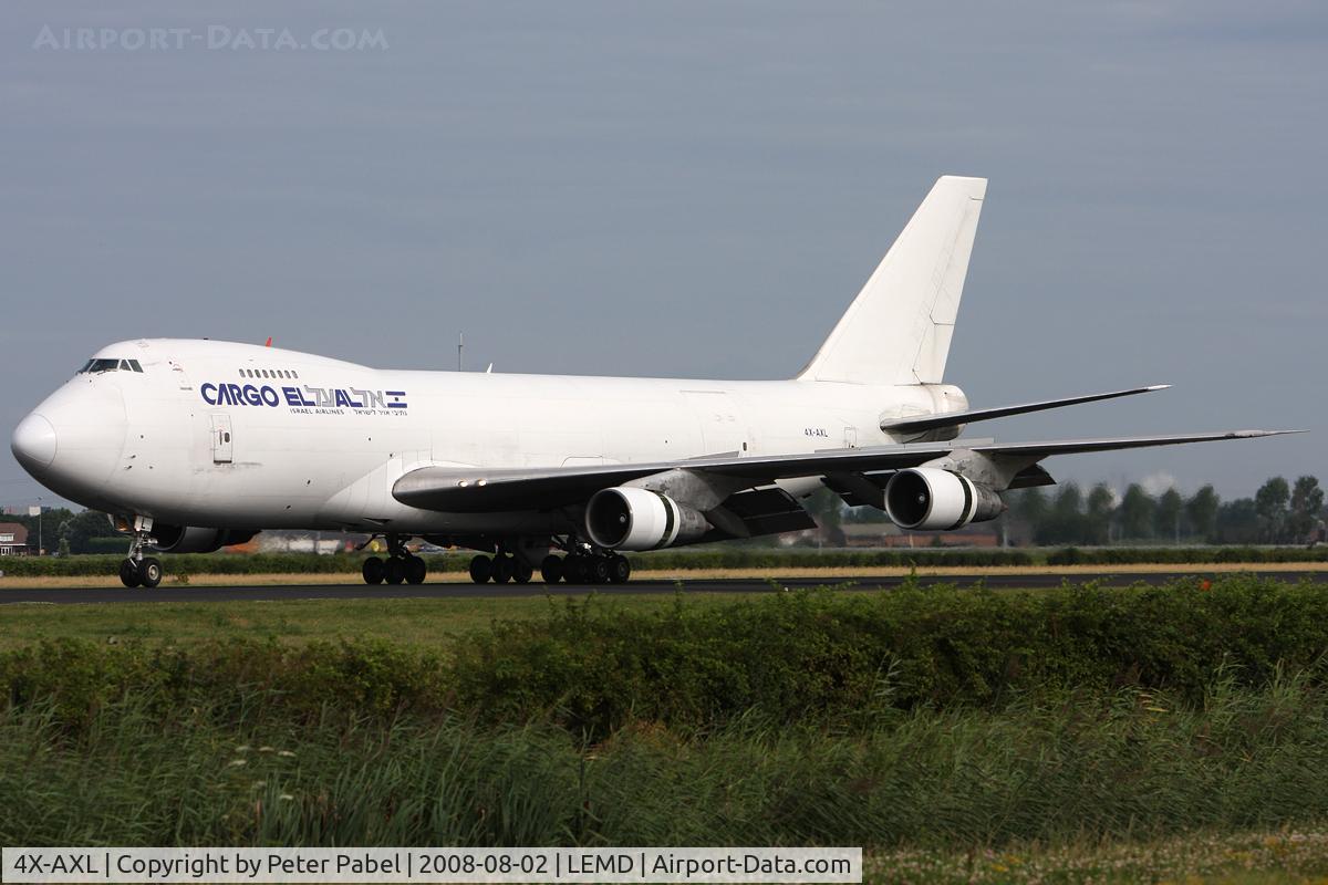 4X-AXL, Boeing 747-245F C/N 22150, AMS Trip