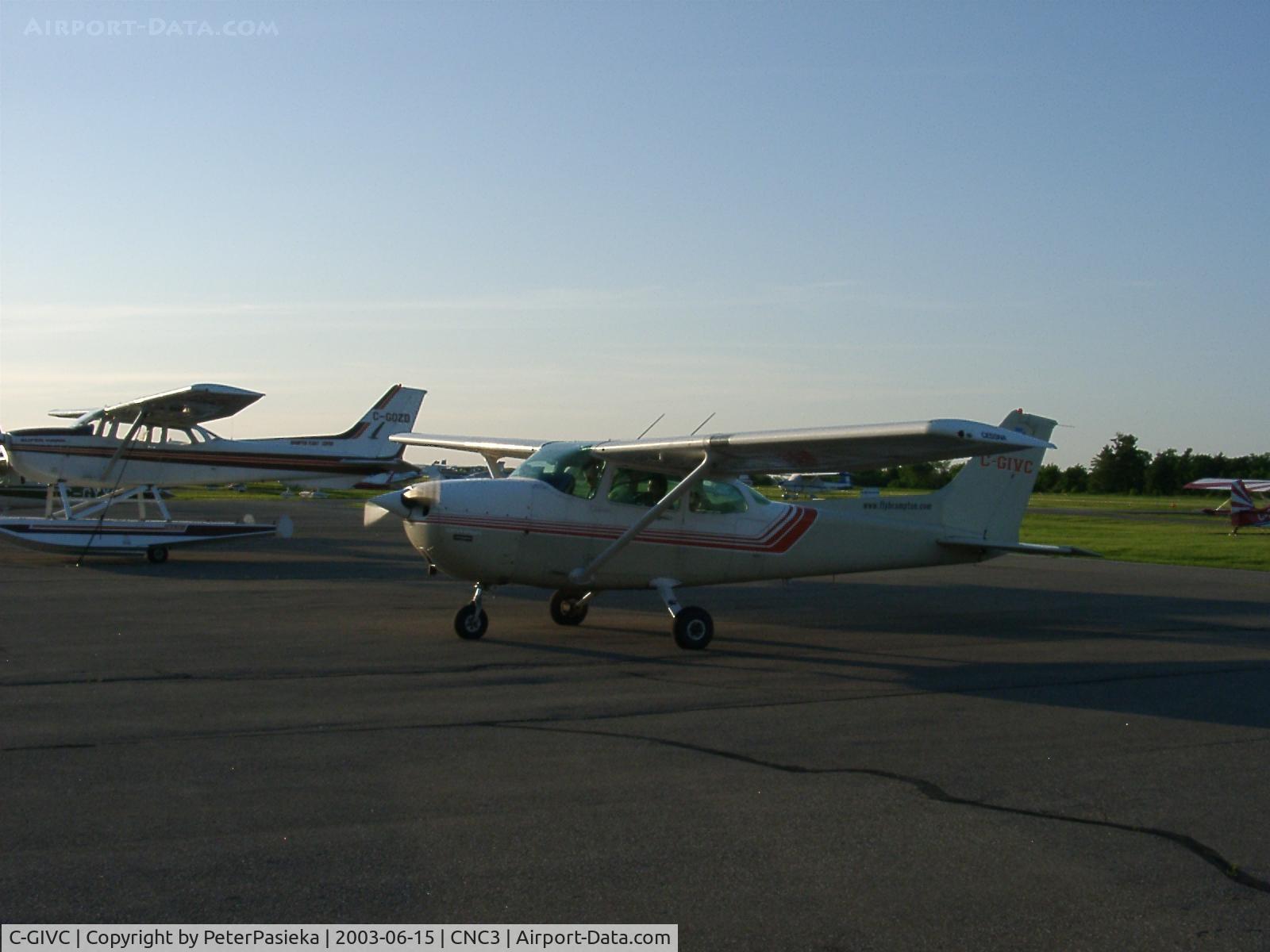 C-GIVC, 1986 Cessna 172P C/N 17276638, @ Brampton Airport
