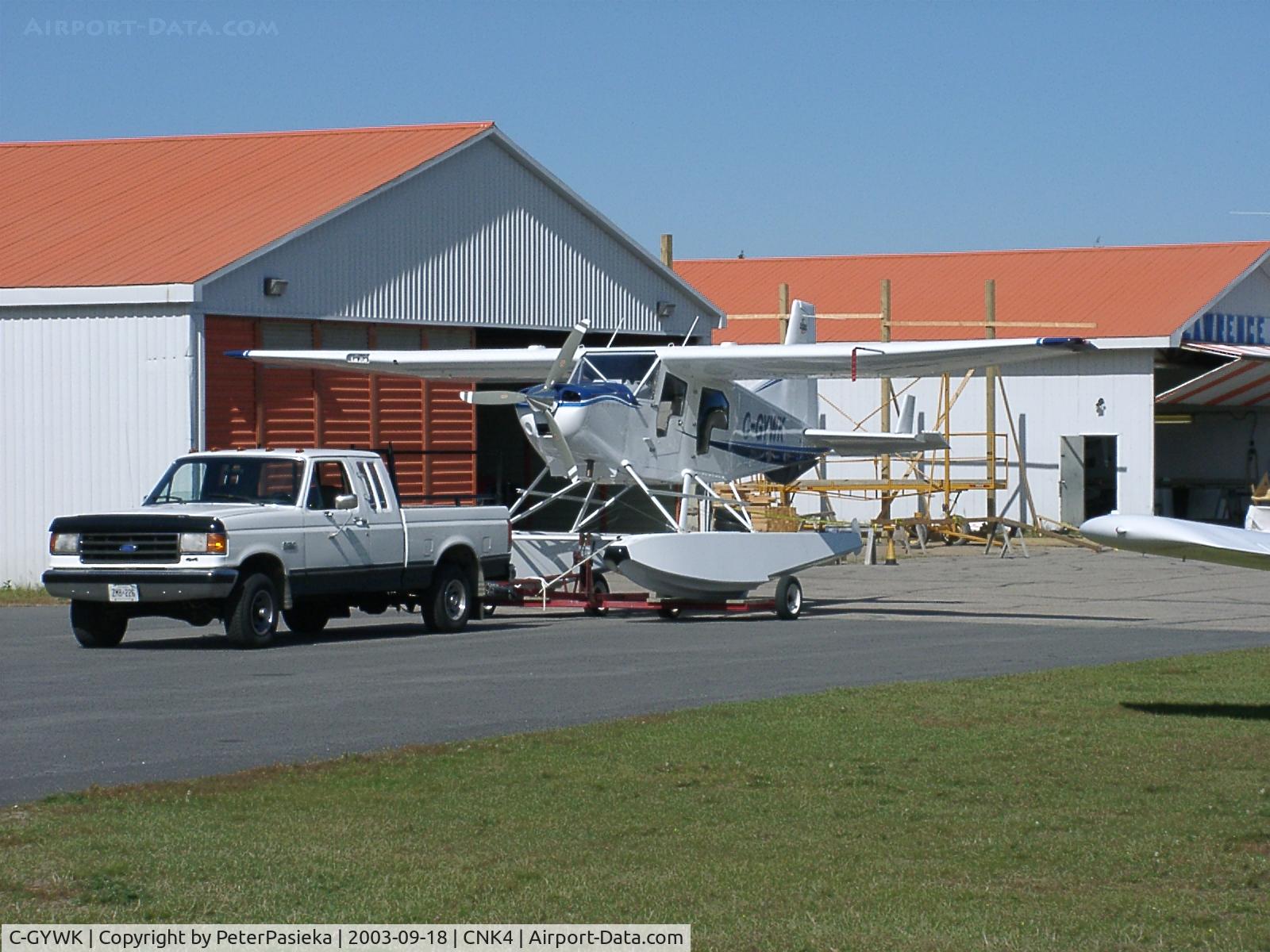 C-GYWK, 2003 Found FBA-2C1 C/N 41, Parry Sound Airport, at the Found factory