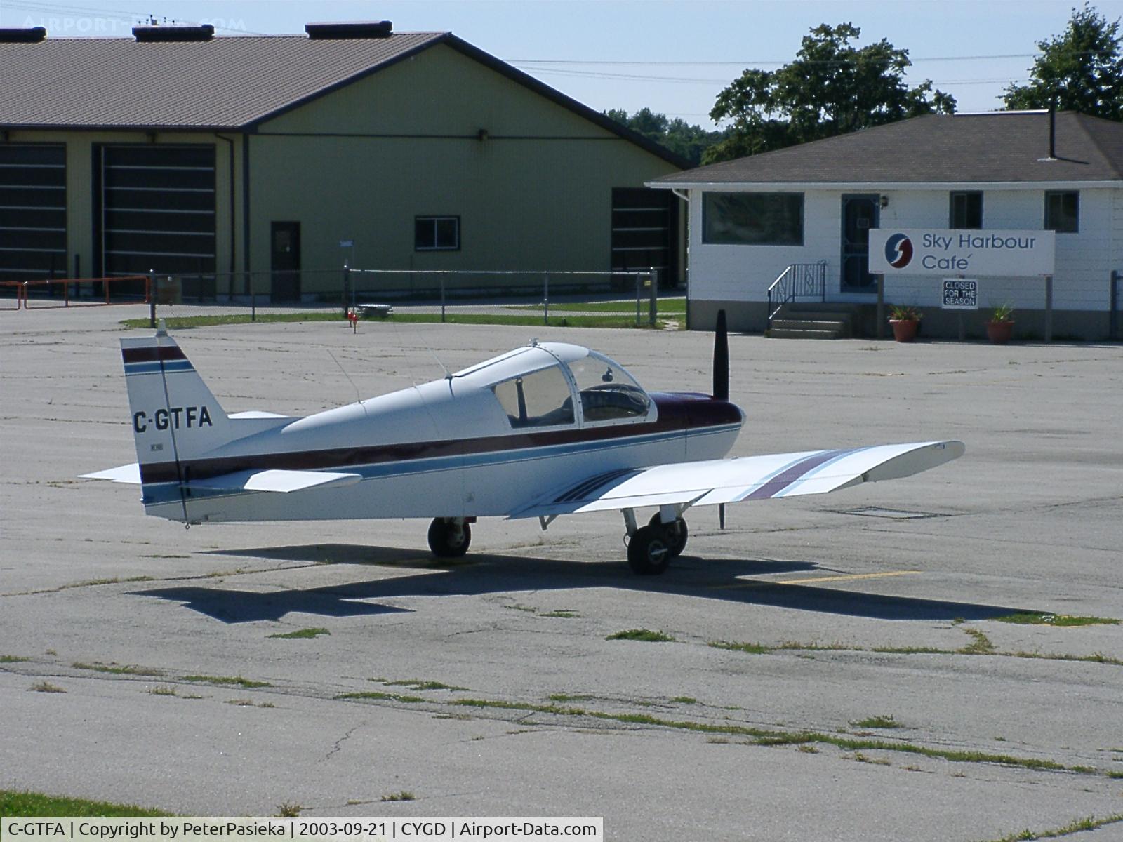 C-GTFA, 1985 Zenair CH-300 Tri-Z C/N 311, @ Goderich Airport, ON Canada