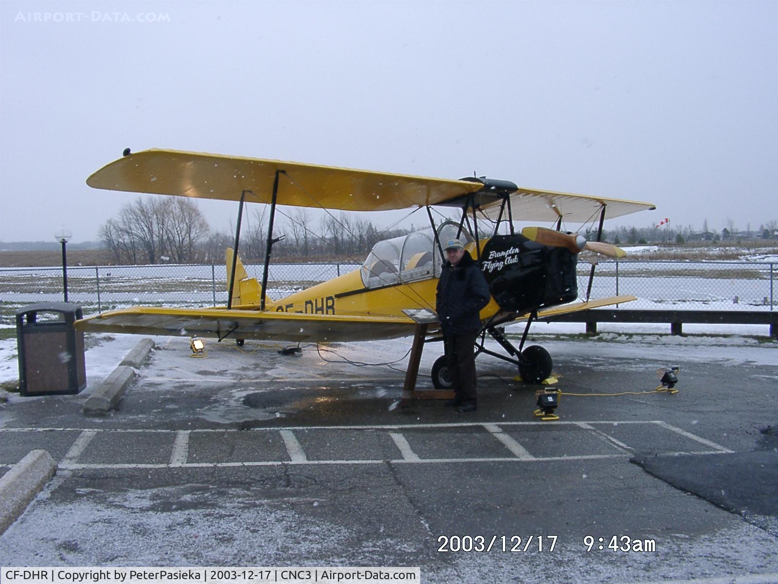 CF-DHR, 1942 De Havilland Canada DH-82C Tiger Moth C/N DHC1672, Flying on the 100th Year of the Right Brothers first flight!!!
