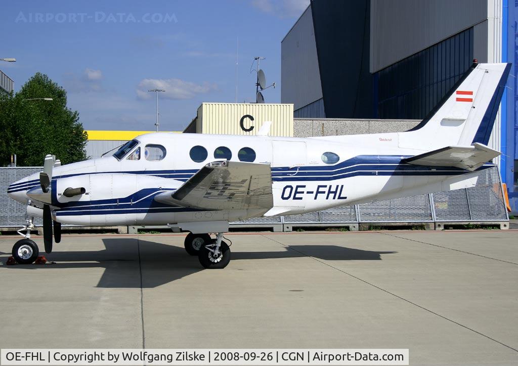 OE-FHL, 1985 Beech C90A King Air King Air C/N LJ-1115, visitor