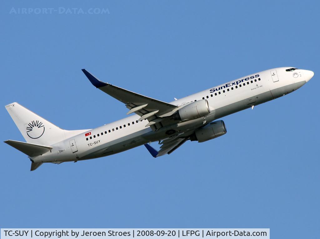 TC-SUY, 2001 Boeing 737-86N C/N 30806, .