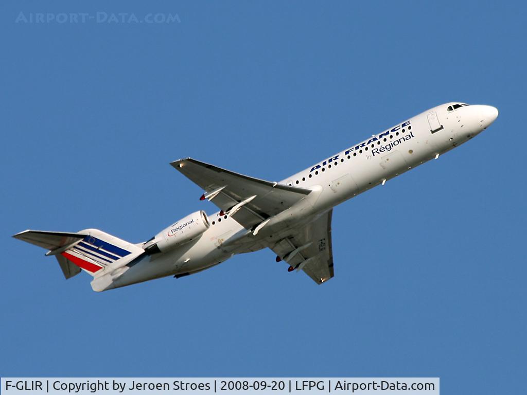 F-GLIR, 1994 Fokker 100 (F-28-0100) C/N 11509, .