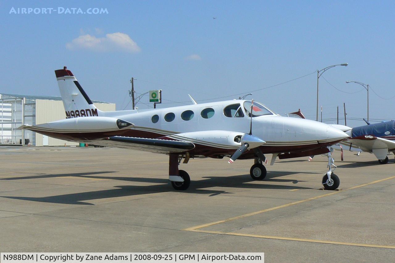 N988DM, 1981 Cessna 340A C/N 340A1244, At Grand Prairie Municipal