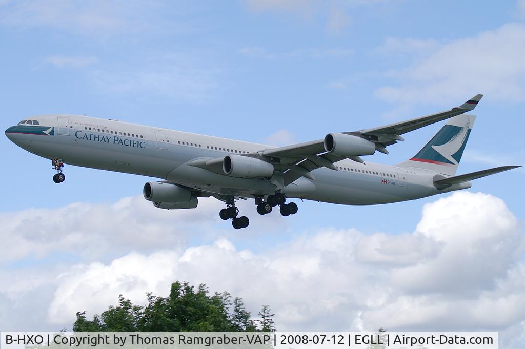 B-HXO, 1996 Airbus A340-313 C/N 128, Cathay Pacific Airbus A340-300